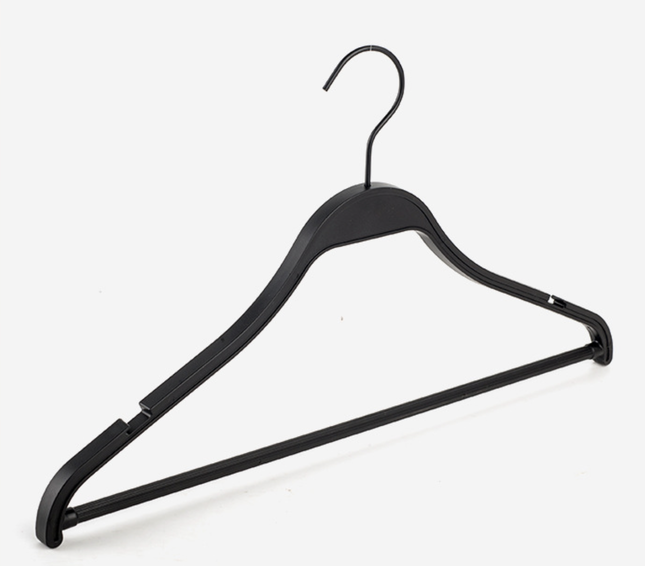 Premium jacket thick hanger Plastic gas hanger with notches 42cm